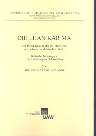 Die Lhan Kar Ma - Adelheid Herrmann-Pfandt