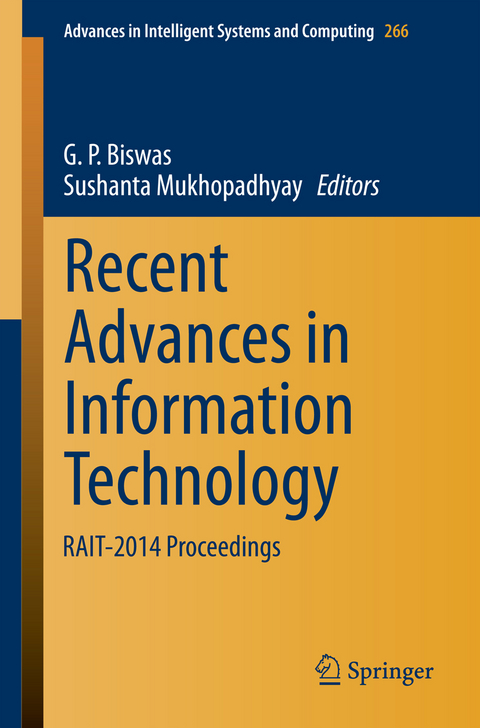 Recent Advances in Information Technology - 