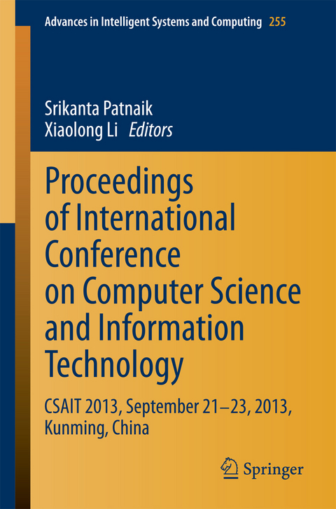 Proceedings of International Conference on Computer Science and Information Technology - 