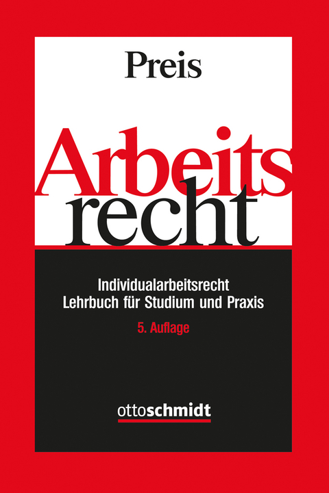 Arbeitsrecht - Ulrich Preis