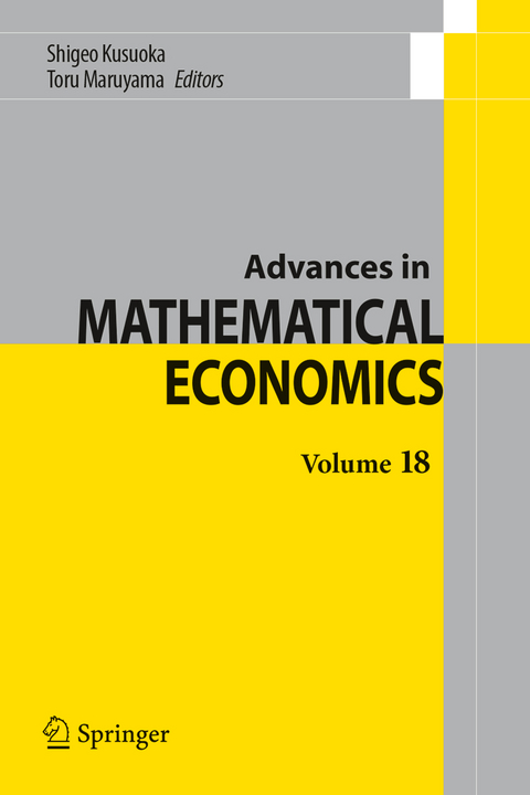 Advances in Mathematical Economics Volume 18 - 