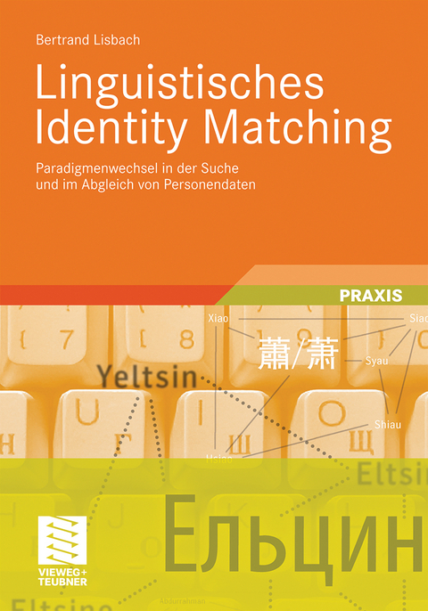 Linguistisches Identity Matching - Bertrand Lisbach