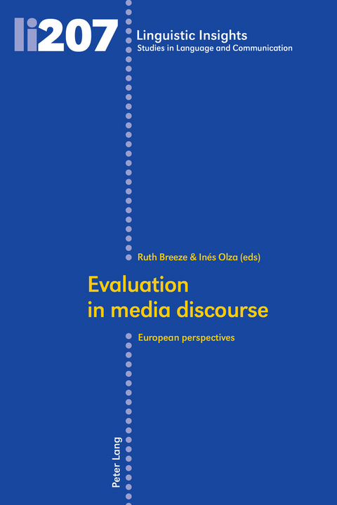 Evaluation in media discourse - 