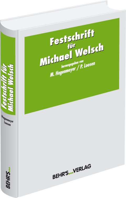 Festschrift für Michael Welsch - 