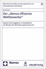 Der "ebenso effiziente Wettbewerber" - David Roth