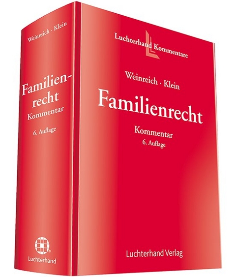 Familienrecht - Gerd Weinreich, Michael Klein