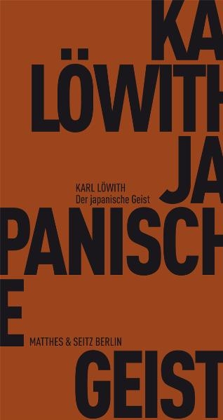 Der japanische Geist - Karl Löwith