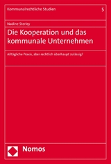 Die Kooperation und das kommunale Unternehmen - Nadine Sterley