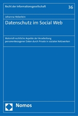 Datenschutz im Social Web - Johanna Heberlein