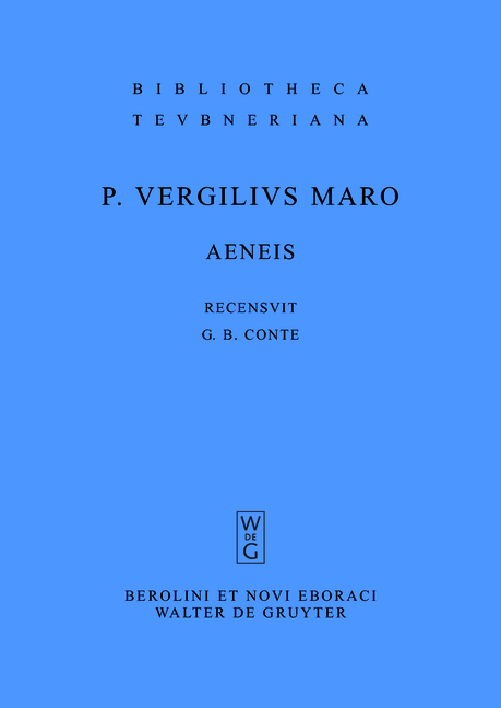 Aeneis - Publius Vergilius Maro