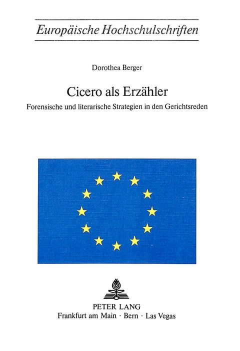 Cicero als Erzähler - Dorothea Trittel