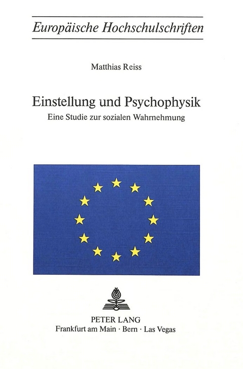 Einstellung und Psychophysik - Matthias Reiss