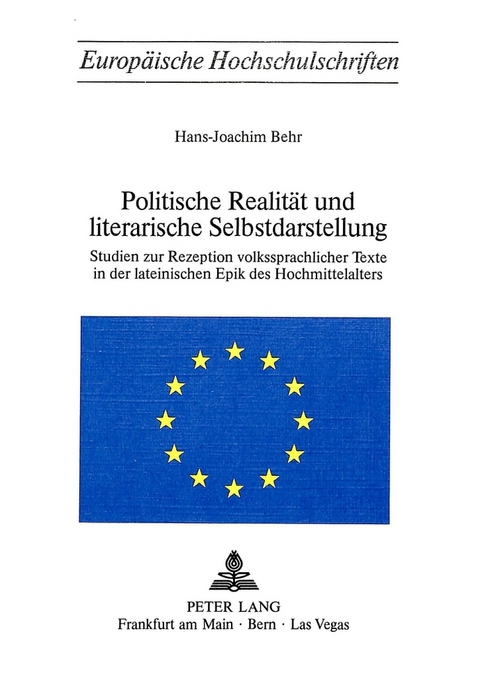 Politische Realität und literarische Selbstdarstellung - Hans-Joachim Behr