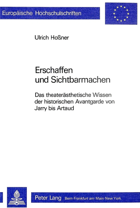 Erschaffen und Sichtbarmachen - Ulrich Hossner