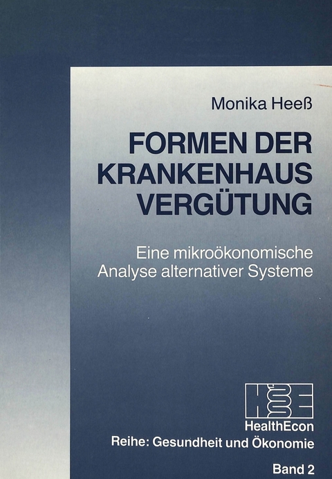 Formen der Krankenhausvergütung