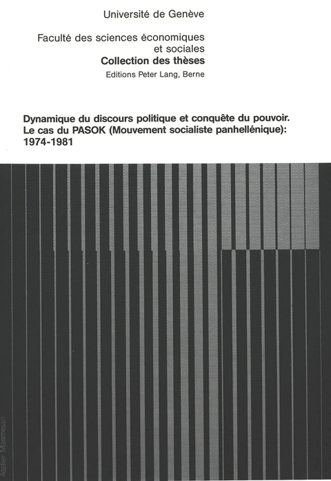 Dynamique du discours politique et conquête du pouvoir - Ioannis Papadopoulos