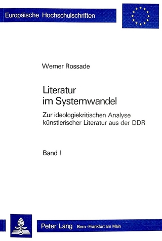 Literatur im Systemwandel - Werner Rossade