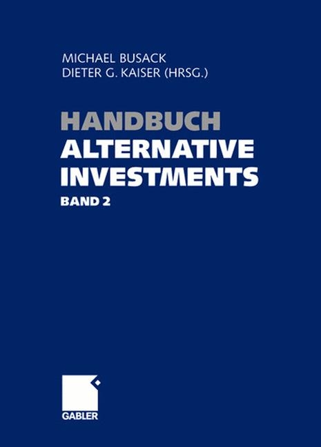 Handbuch Alternative Investments - Band 2 - 