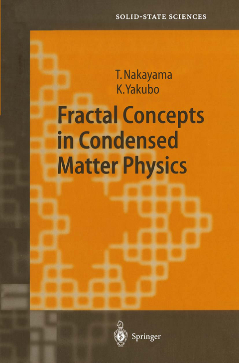 Fractal Concepts in Condensed Matter Physics - Tsuneyoshi Nakayama, Kousuke Yakubo