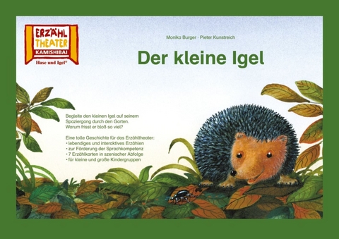 Der kleine Igel / Kamishibai Bildkarten - Monika Burger, Pieter Kunstreich