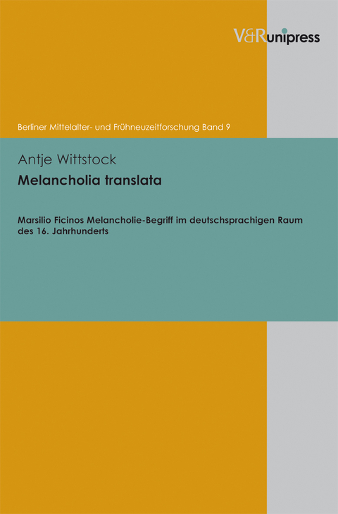 Melancholia translata - Antje Wittstock