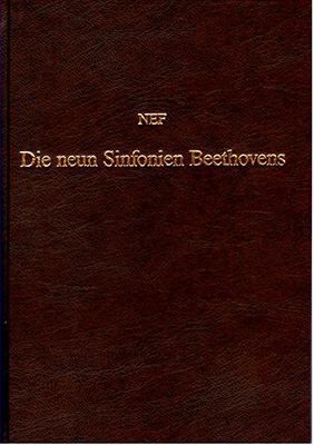 Die neun Sinfonien Beethovens - Karl Nef