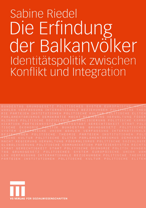 Die Erfindung der Balkanvölker - Sabine Riedel