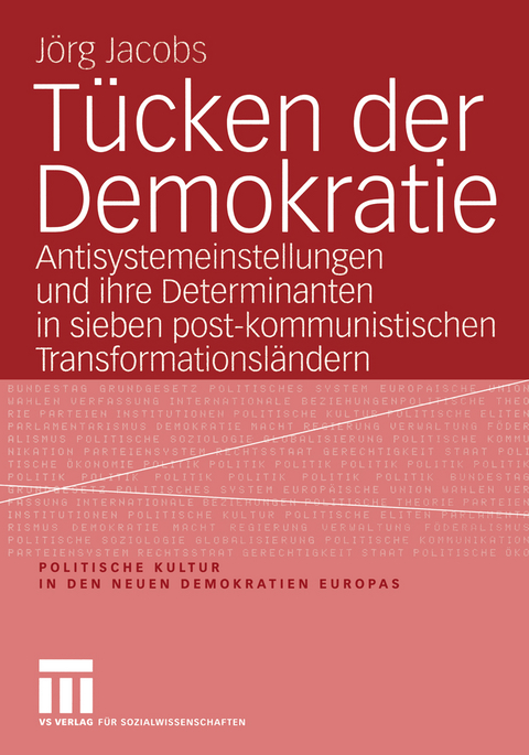 Tücken der Demokratie - Jörg Jacobs