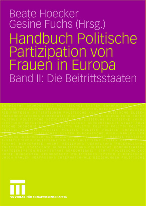 Handbuch Politische Partizipation von Frauen in Europa - 
