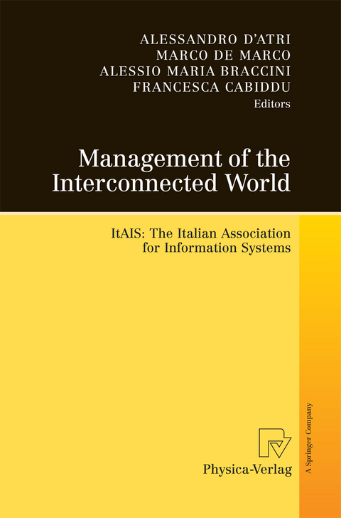 Management of the Interconnected World - 