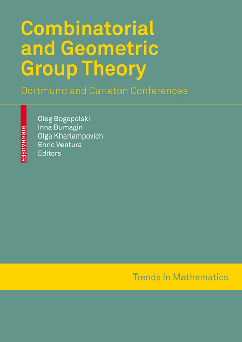 Combinatorial and Geometric Group Theory - 