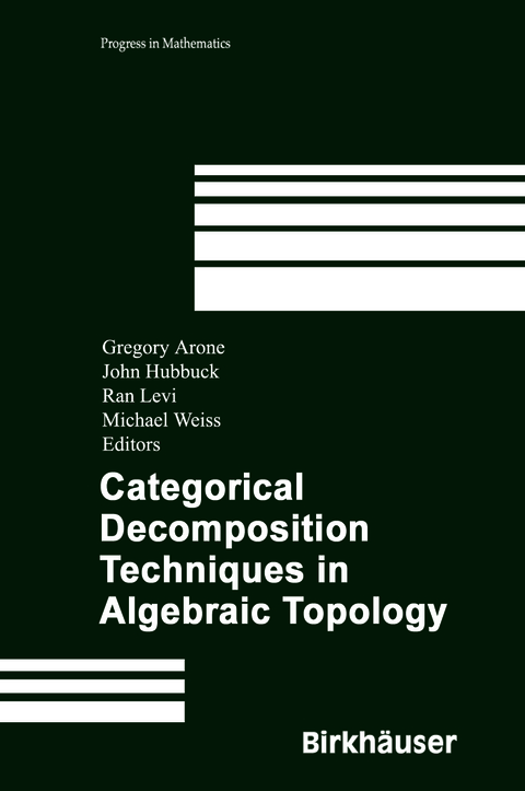Categorical Decomposition Techniques in Algebraic Topology - 