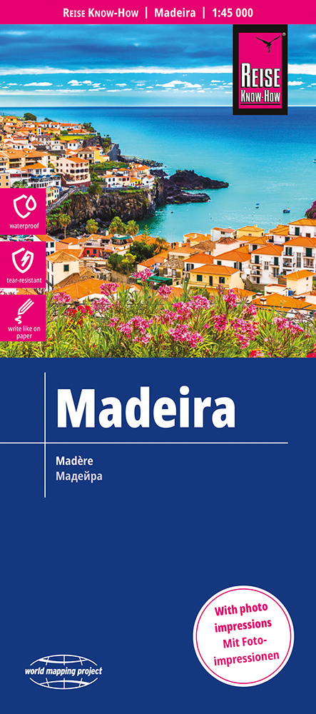 Reise Know-How Landkarte Madeira (1:45.000) -  Reise Know-How Verlag Peter Rump GmbH