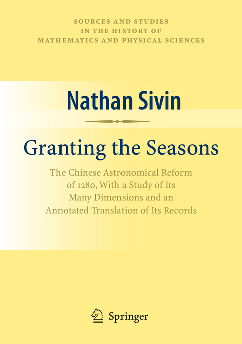 Granting the Seasons - Nathan Sivin