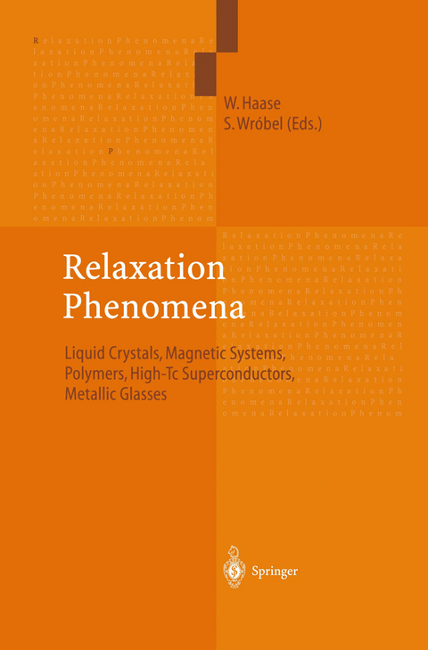 Relaxation Phenomena - 