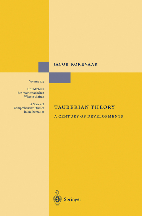 Tauberian Theory - Jacob Korevaar
