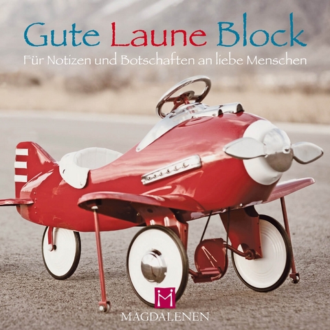 Gute Laune Block Flugzeug