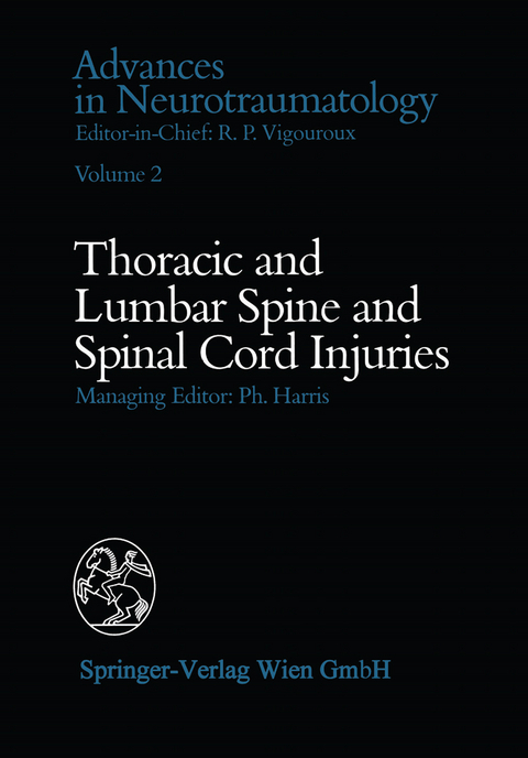 Thoracic and Lumbar Spine and Spinal Cord Injuries - 