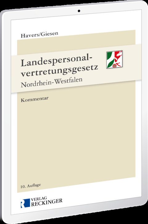 Landespersonalvertretungsgesetz Nordrhein-Westfalen – Digital - Prof. Dr. Martin Havers, Dr. Tom Giesen