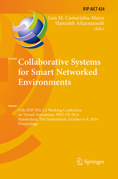 Collaborative Systems for Smart Networked Environments - 