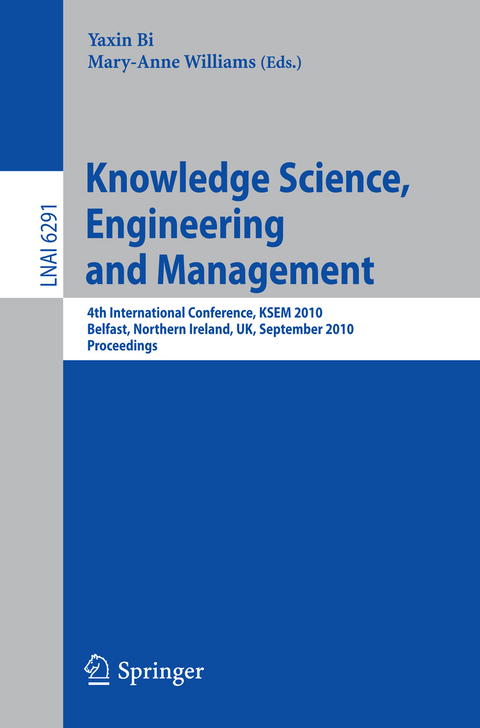 Knowledge Science, Engineering and Management - 