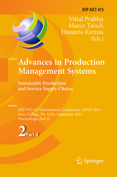 Advances in Production Management Systems. Sustainable Production and Service Supply Chains - 