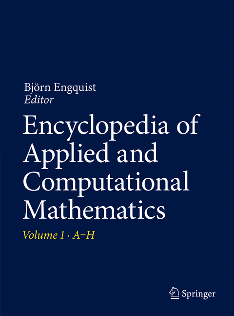 Encyclopedia of Applied and Computational Mathematics - 