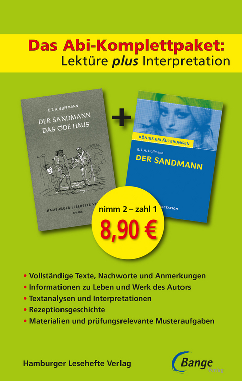 Der Sandmann von E. T. A. Hoffmann – Lektüre plus Interpretation - E.T.A. Hoffmann