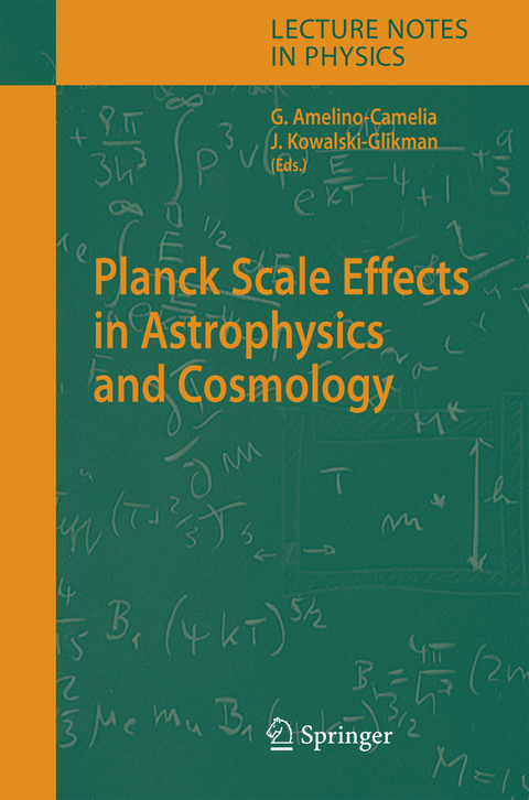 Planck Scale Effects in Astrophysics and Cosmology - 