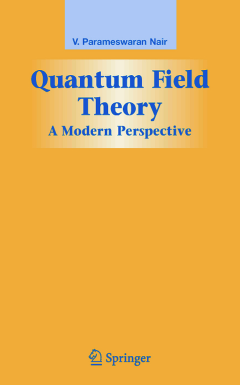Quantum Field Theory - V. P. Nair