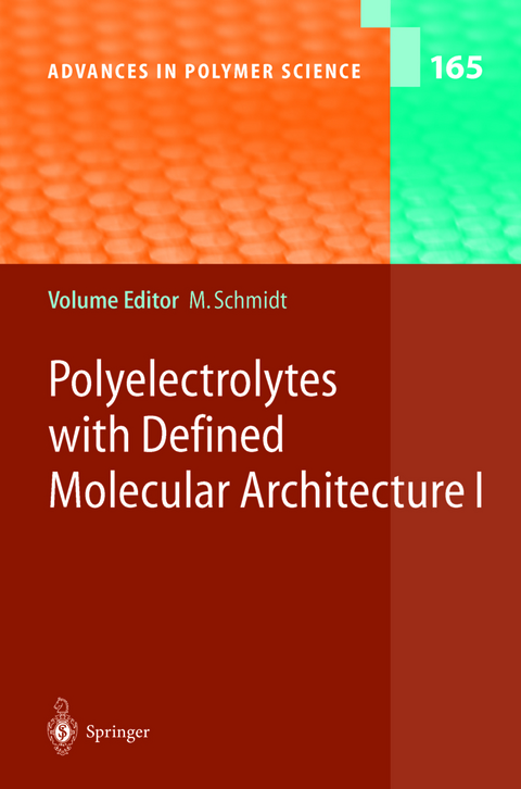 Polyelectrolytes with Defined Molecular Architecture I - 