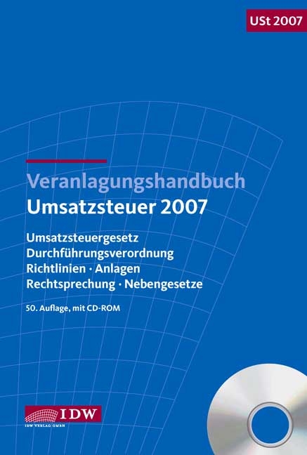 Veranlagungshandbuch Umsatzsteuer 2007
