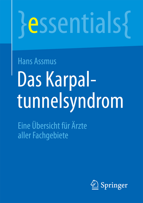 Das Karpaltunnelsyndrom - Hans Assmus