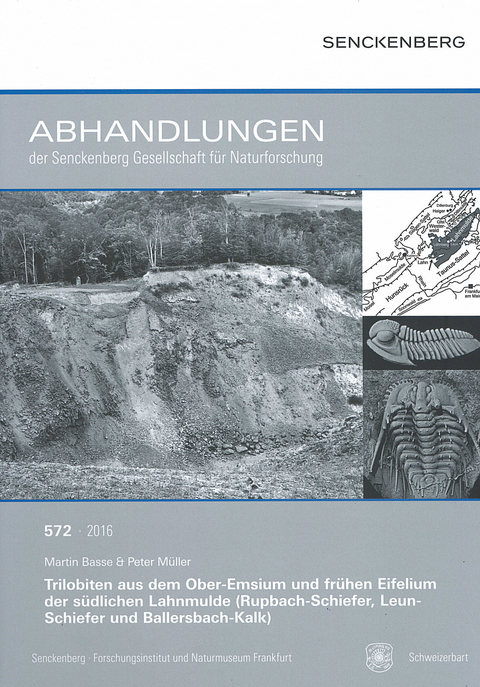 Trilobiten aus dem Ober-Emsium und frühen Eifelium der südlichen Lahnmulde (Rupbach-Schiefer, Leun-Schiefer und Ballersbach-Kalk) - Martin Basse, Peter Müller